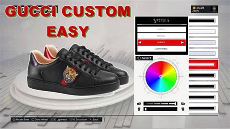 how to make gucci shoes in 2k18|NLSC Forum • Custom Footwear.